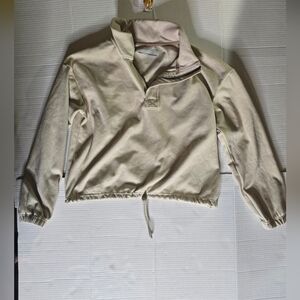 Avalanche Bungee Hem Lightweight Soft 1/4 Zip Pullover Size Medium